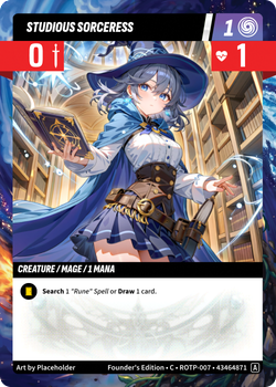 Studious Sorceress